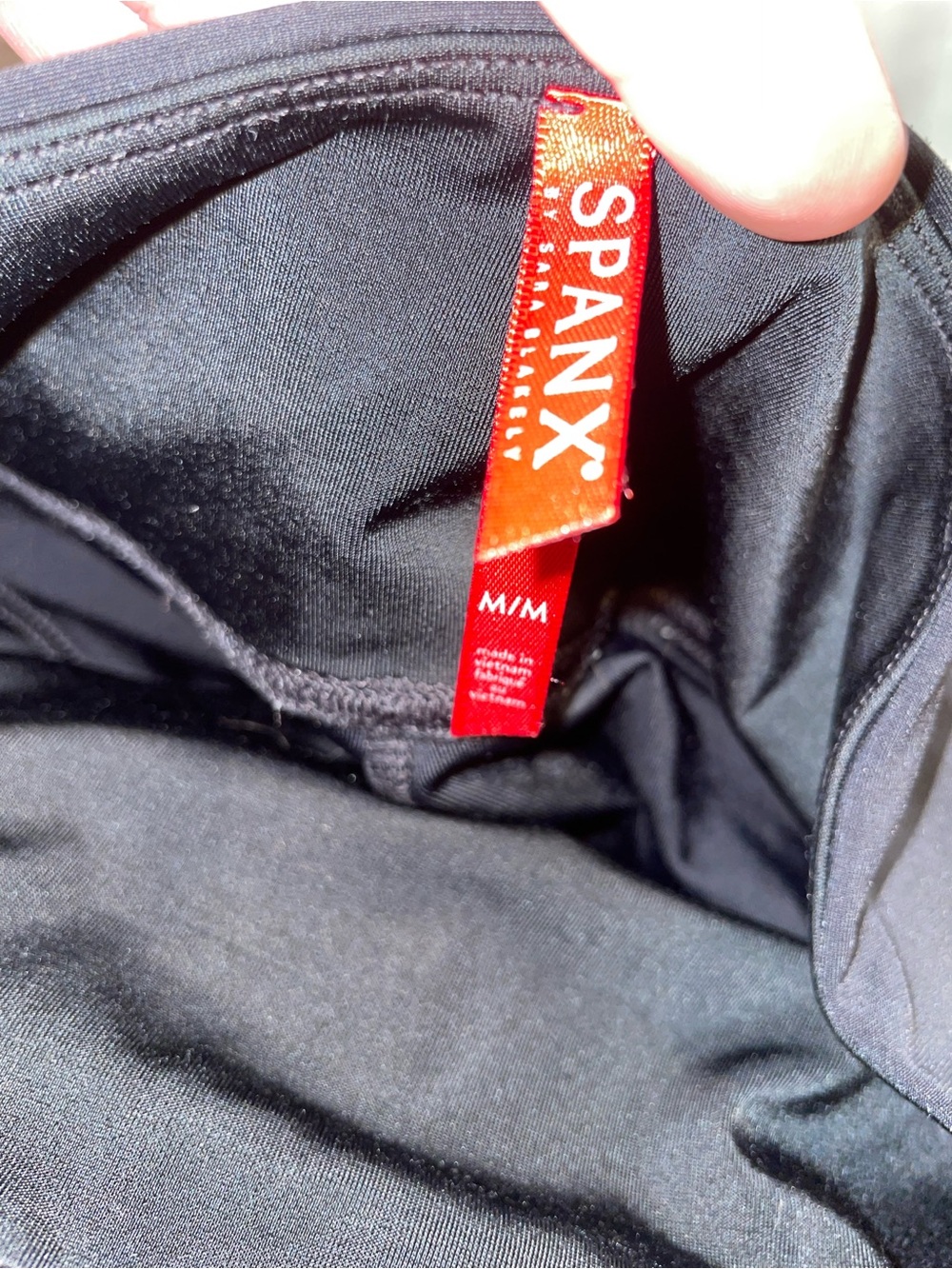 SPANX Black/shimmer leggings